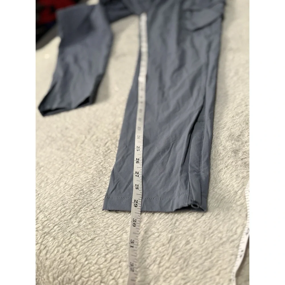New Boohoo Man‎ Blue Active Gym Technical Cargo Jogger Size Large Steel